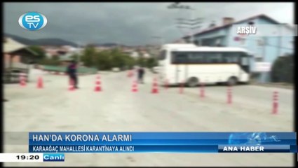 Karaağaç mahallesi karantinaya alındı