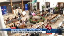 Sector de las bodas y eventos sociales se reactivará desde la próxima semana