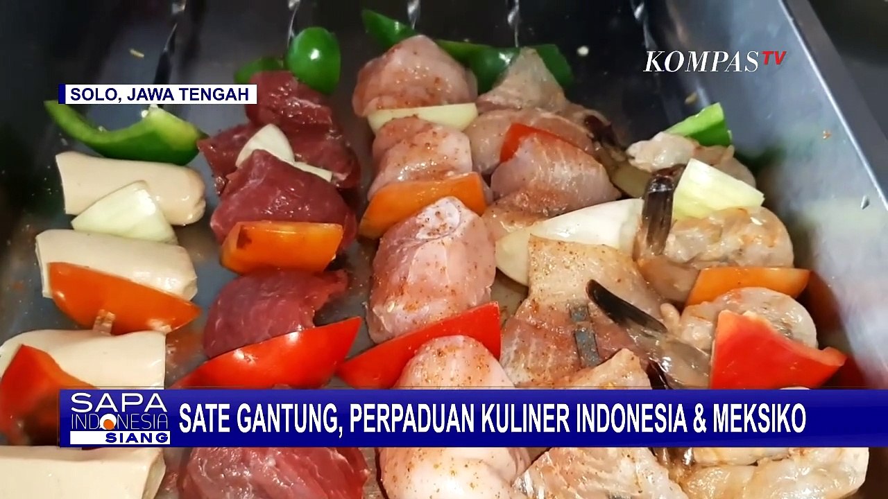 Sate Gantung, Cara Unik Menikmati Sate Dengan Cita Rasa Kebab Meksiko