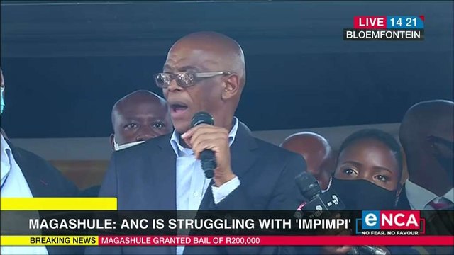 Magashule says the enemy wants ANC divided