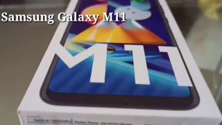 Samsung Galaxy M11 Unboxing ⚡⚡⚡5000mAh Battery, Infinity-O Display & More