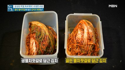 유산균 풍부!☆끓인 멸치젓갈로 김장하는 법☆