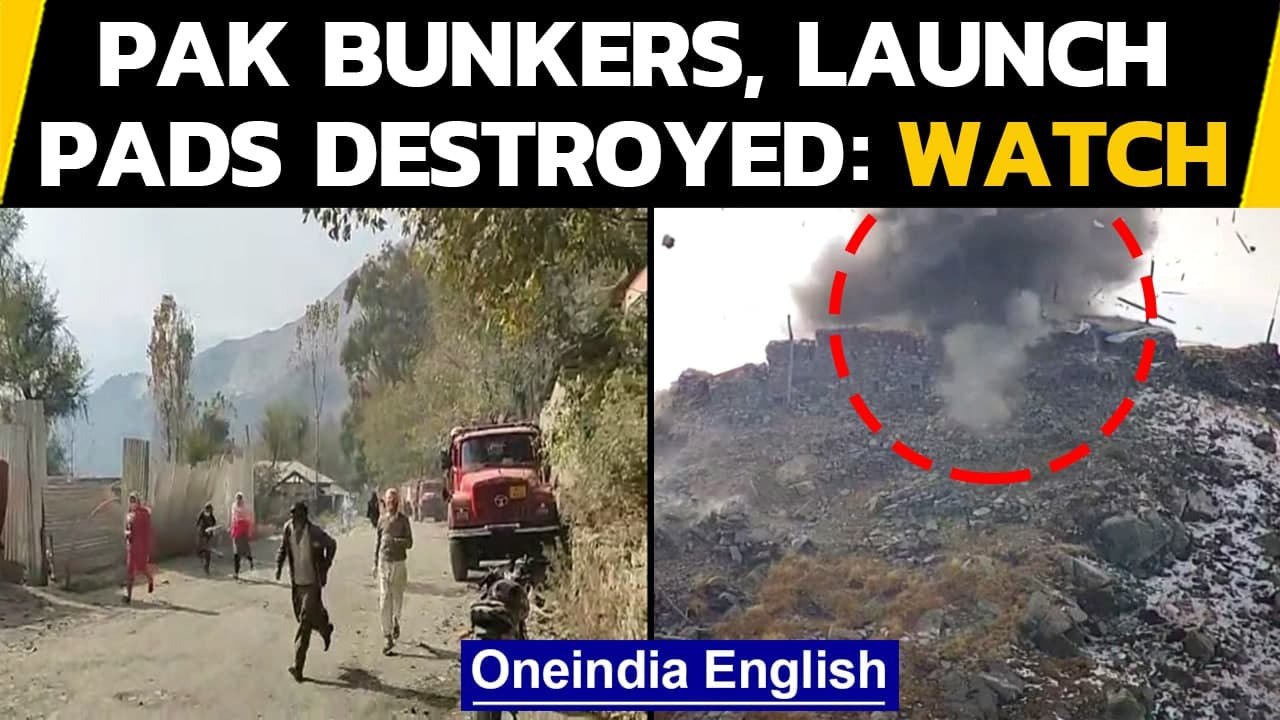 Pakistani bunkers, fuel dumps, launchpads destroyed after ceasefire violation | Oneindia News