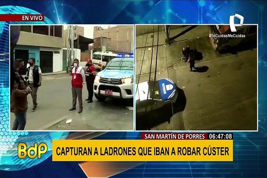Capturan a ladrones que iban a robar una cúster