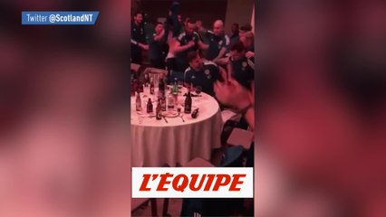 La chenille écossaise après la qualification pour l'Euro 2020 - Foot - WTF