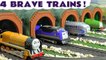 4 Thomas and Friends Brave Rescue Toy Trains Videos for Kids with Thomas the Tank Engine and the Funny Funlings in these Family Friendly Full Episode English Stories for Kids from a Kid Friendly Family Channel