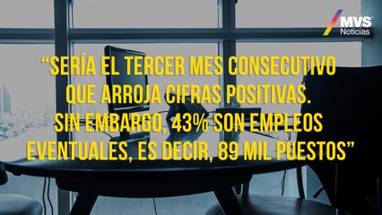 En octubre se recuperaron más de 200 mil empleos
