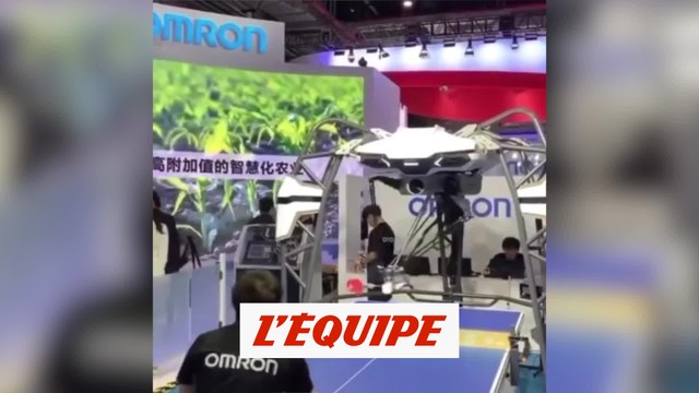 Un robot qui joue au ping-pong - Tennis de table - WTF
