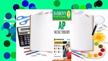 About For Books  AP Music Theory: with Downloadable Audio Files  Best Sellers Rank : #1