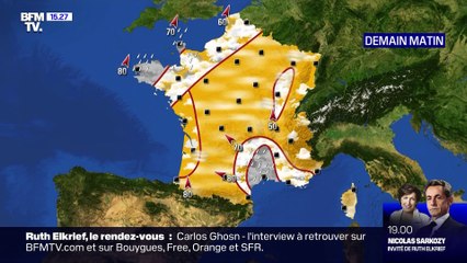 La météo pour ce samedi 14 novembre 2020