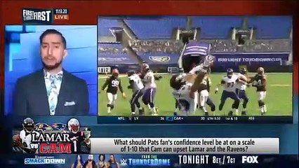 Cam Newton says he's NOT in the same 'Stratosphere' as Lamar? What? | Nick's reaction