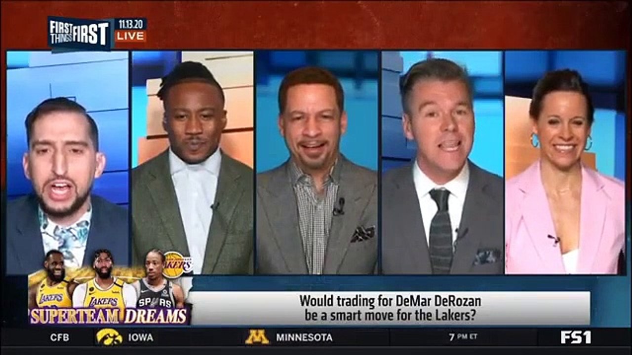 Nick Wright: Will DeMar DeRosan be a good fit for LeBron & the Lakers?
