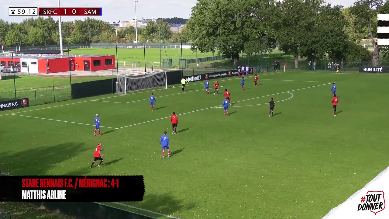 Académie - U19. Les buts du début de saison