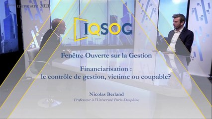 Le contrôle de gestion face à la financiarisation [Nicolas Berland]