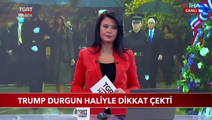 Trump Durgun Haliyle Dikkat Çekti