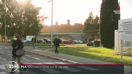 Crise sanitaire : PSA met un terme au contrat de 500 intérimaires