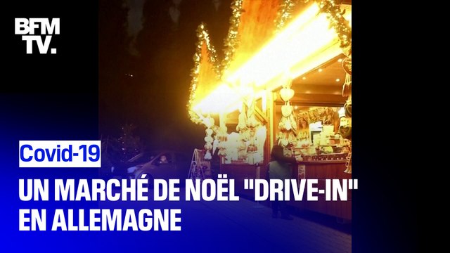 Covid-19: un marché de noël drive-in en Allemagne