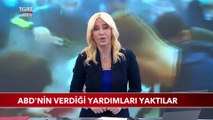 ABD'nin Verdiği Yardımları Yaktılar