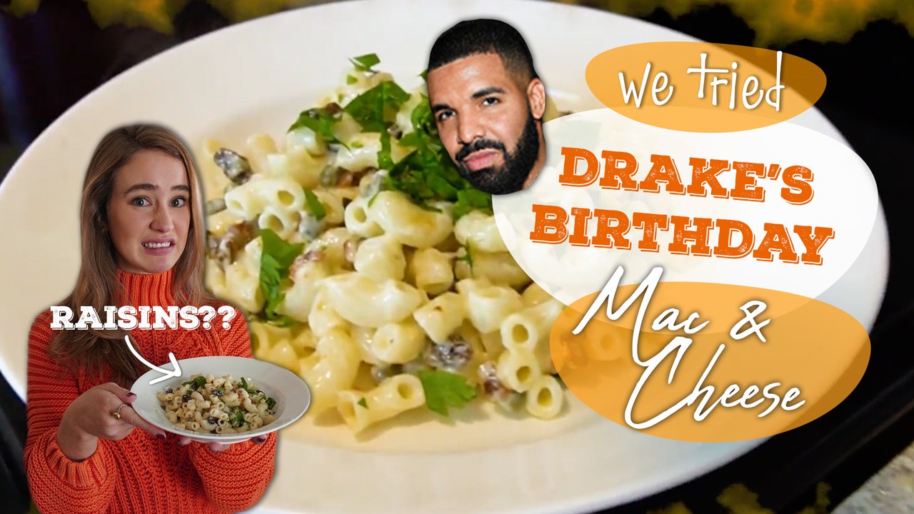 We Tried Drake's Birthday Mac and Cheese made w...
