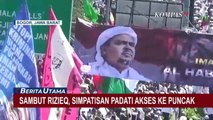 Dipadati oleh Massa, Rizieq Shihab Datangi Pondok Pesantren di Kawasan Megamendung, Bogor