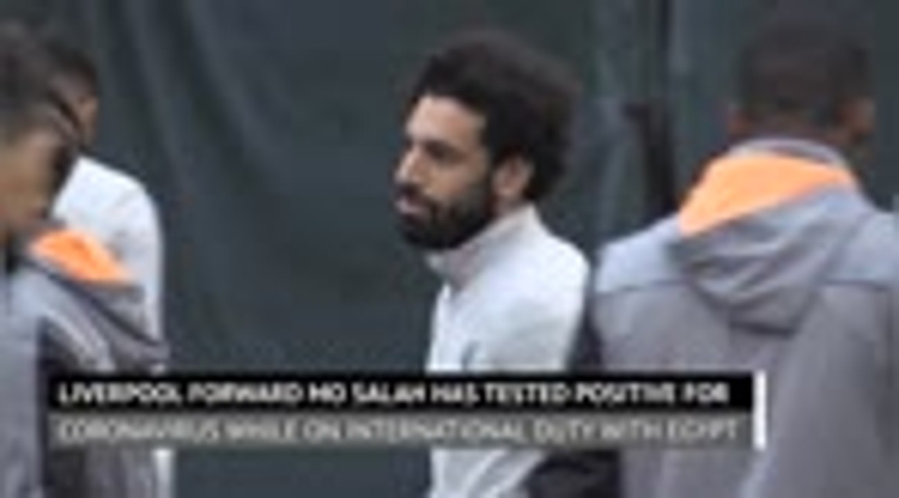 Breaking News - Mo Salah tests positive for cor...