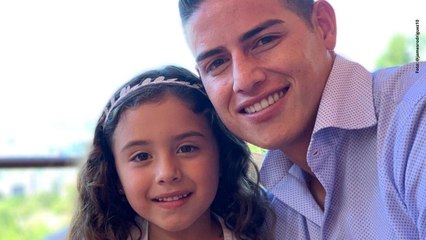 El baile que Salomé le pidió a James Rodríguez para celebrar goles ante Uruguay