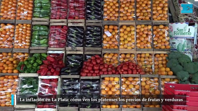 La inflación en La Plata cómo ven los platenses los precios de frutas y verduras