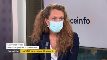 Covid-19 : la plateforme de VTC Uber connaît une baisse d'activité de 70%, indique la directrice d'Uber France