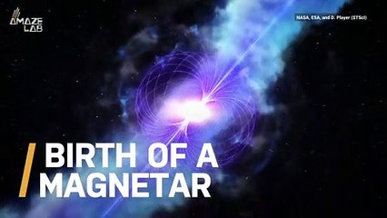 Birth of Magnetar Witnessed for the First Time After Massive Cosmic Explosion