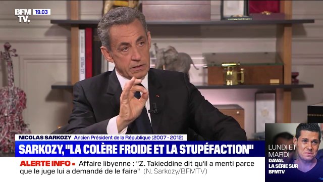 Nicolas Sarkozy sur le revirement de Ziad Takieddine: Si c'était une série, on dirait que le scénario est invraisemblable