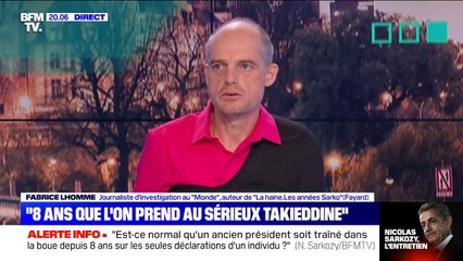 Pour Fabrice Lhomme, le traitement par la justice de Ziad Takkiedine semble s'être assoupli à partir "du moment où il s'est mis à accuser Nicolas Sarkozy"