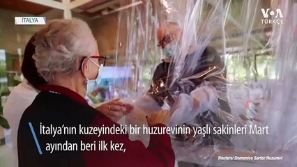 Yaşlıların Yüzünü “Kucaklaşma Perdeleri” Güldürdü
