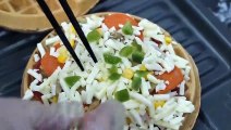 Viagem coreana, pizza feita por coreanos 2020