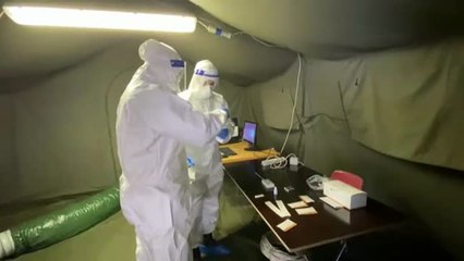 El Juventus Stadium, convertido en un autocovid gestionado por el Ejército italiano