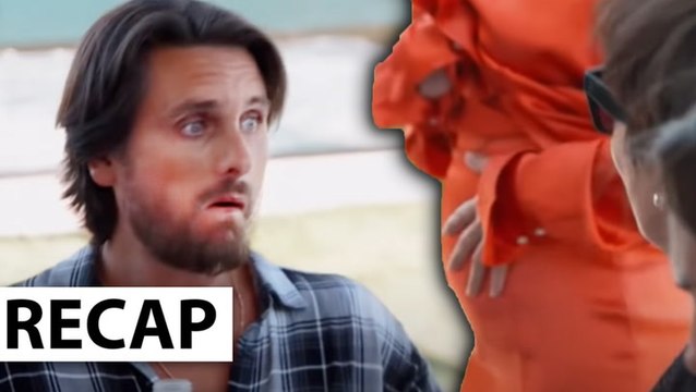 Kim Kardashian Reacts To Kourtney Kardashian Pregnancy Joke - KUWTK Recap