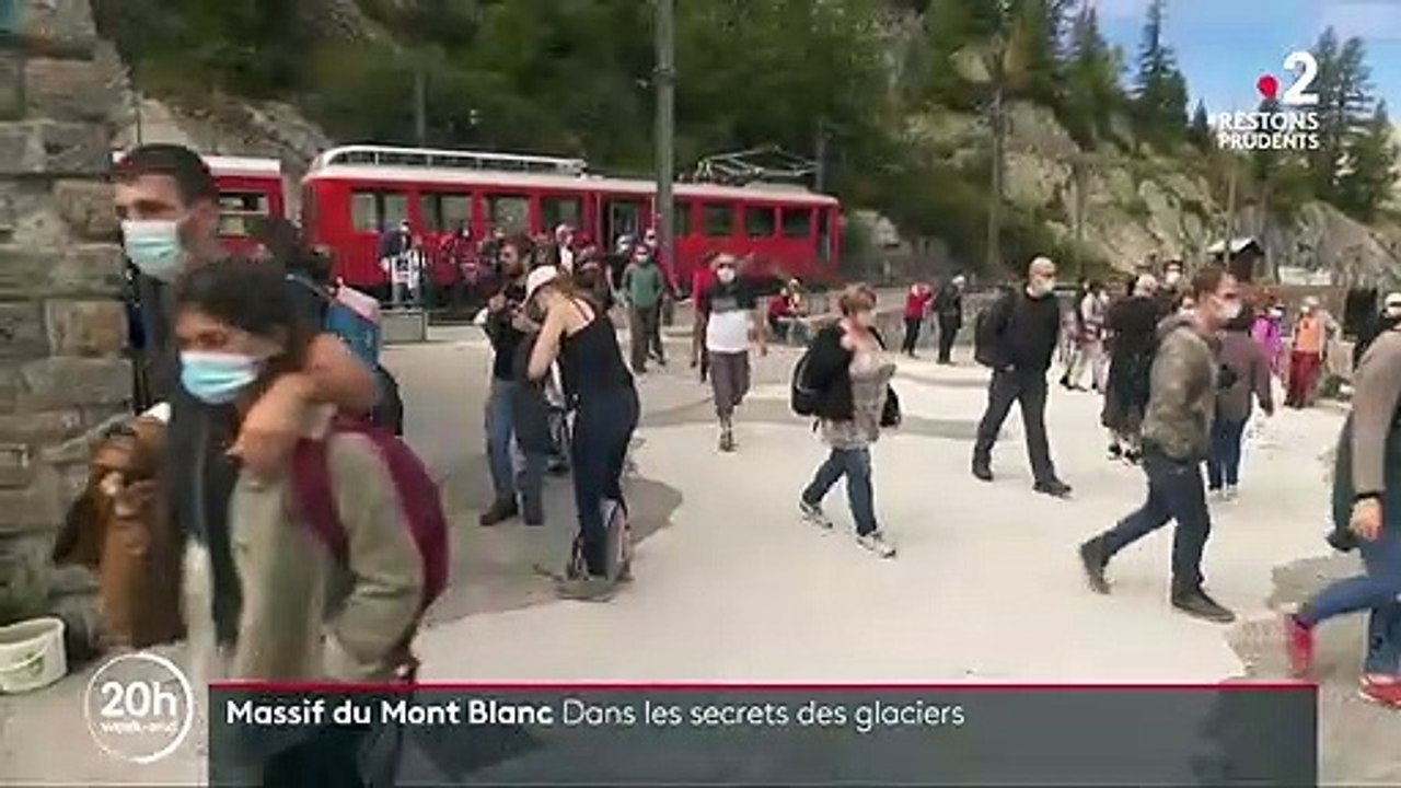 Environnement : les glaciers du massif du Mont-Blanc menacés par le réchauffement climatique