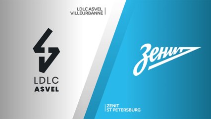 LDLC ASVEL Villeurbanne - Zenit St Petersburg Highlights | EuroLeague, RS Round 8