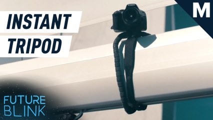 Instantly turn this camera strap into a tripod...and vice versa — Future Blink