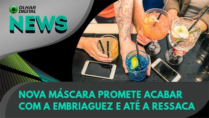 Ao Vivo | Nova máscara promete acabar com a embriaguez e até a ressaca | 13/11/2020 | #OlharDigital (361)