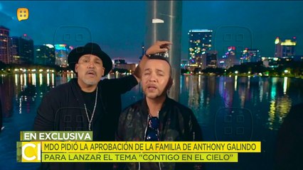 El grupo MDO dedica el tema 'Contigo en el cielo' a su amigo Anthony Galindo. | Ventaneando