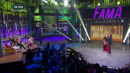 Celia Lora derrochó romance y se robó algunos suspiros del público. | Todos Quieren más Fama