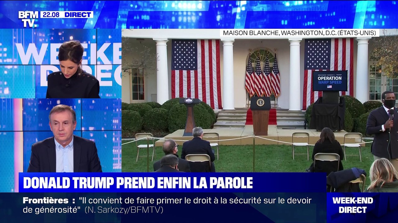 Donald Trump prend enfin la parole - 13/11