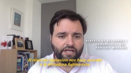 Congresista critica la represión a la protesta en Perú y la compara con la dictadura fujimorista