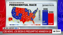 CBS News projects Biden wins Georgia, Trump wins North Carolina