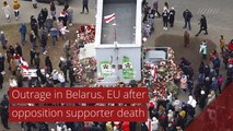 Outrage in Belarus, EU after opposition supporter death, and other top stories in international news from November 14, 2020.