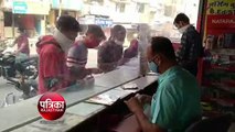 VIDEO : कोरोना का प्रभाव जारी, इसलिए सुरक्षा के शस्त्र अपना रहे व्यापारी