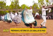 Preparan el retorno de los caballos de paso en Mamacona