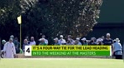 DeChambeau in danger of missing the cut at Augusta