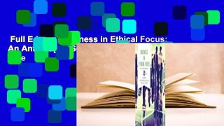 Full E-book  Business in Ethical Focus: An Anthology - Second Edition  For Free