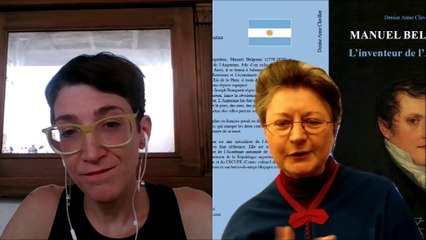 Présentation de "Manuel Belgrano - L'inventeur de l'Argentine" par Denise Anne Clavilier (Ed. du Jasmin)